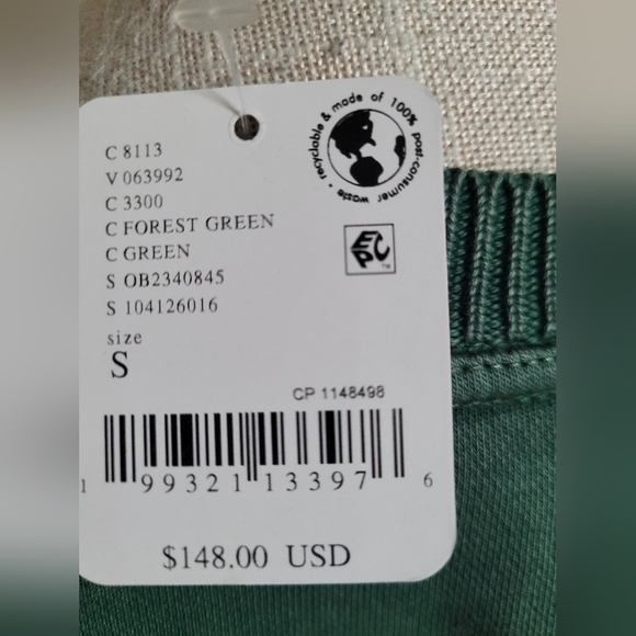 Free People Sweatshirt. Oversized - Picture 4 of 6